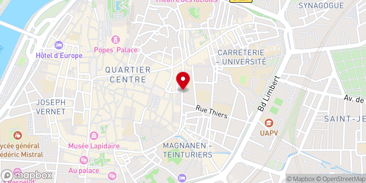 Map showing location of Chapelle De La Visitation