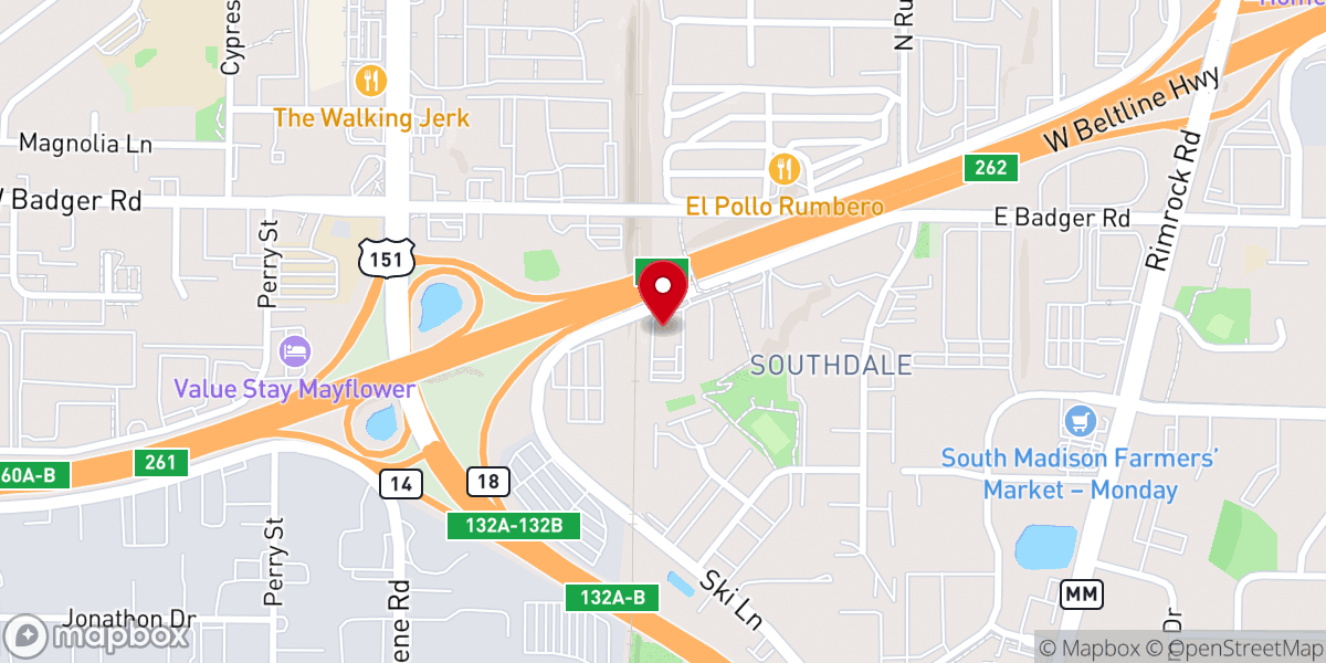 Map showing location of Tidingsof Christ Ministry Apostolic Faith Church