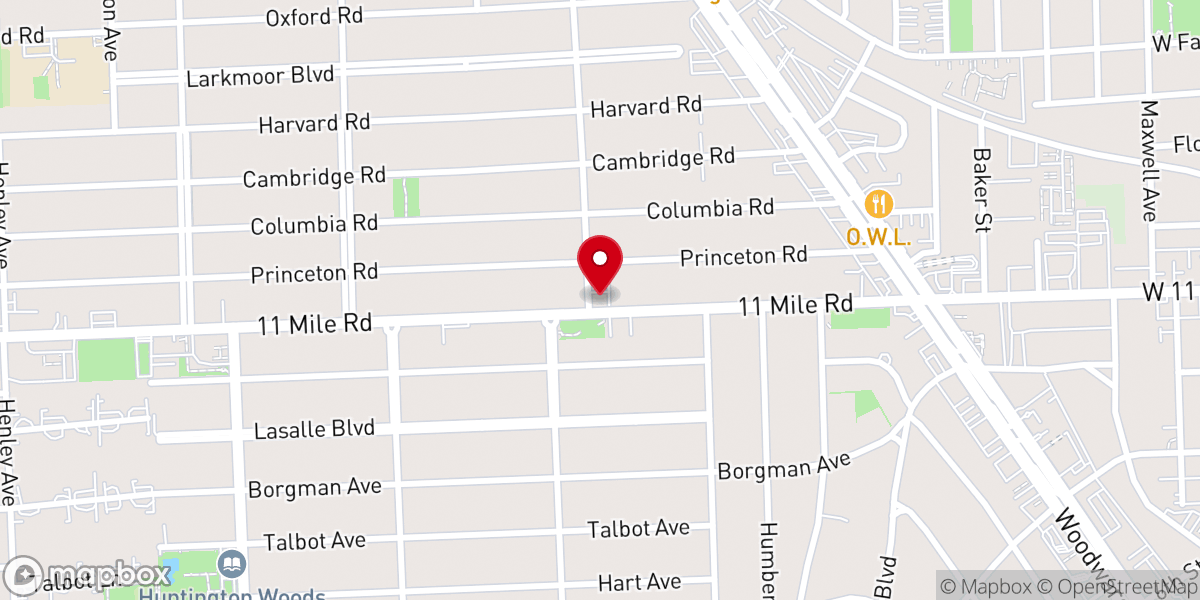 Map showing location of Restoration Ministries