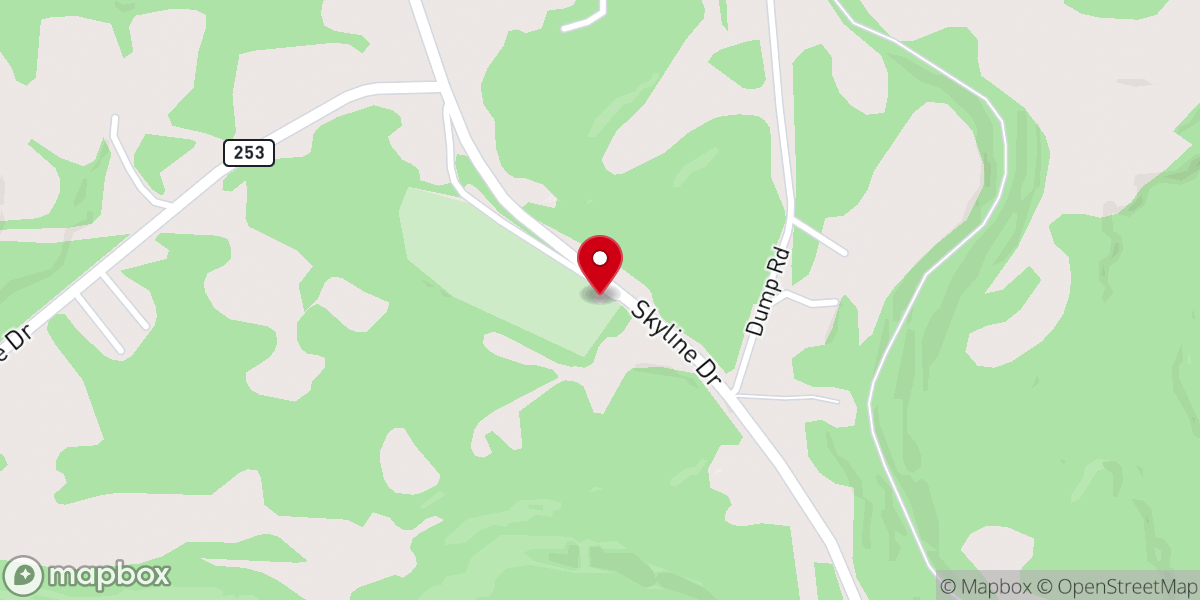 Map showing location of Glasgow United Methodist Church