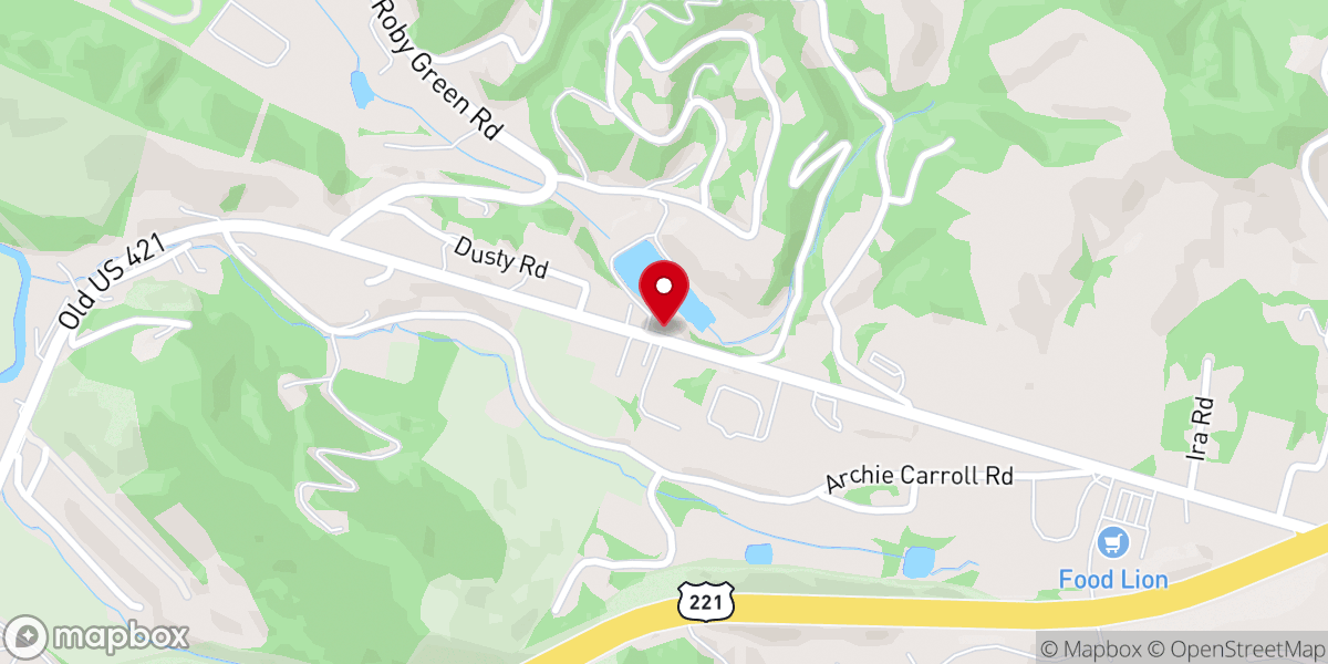 Map showing location of Calvary Church of God