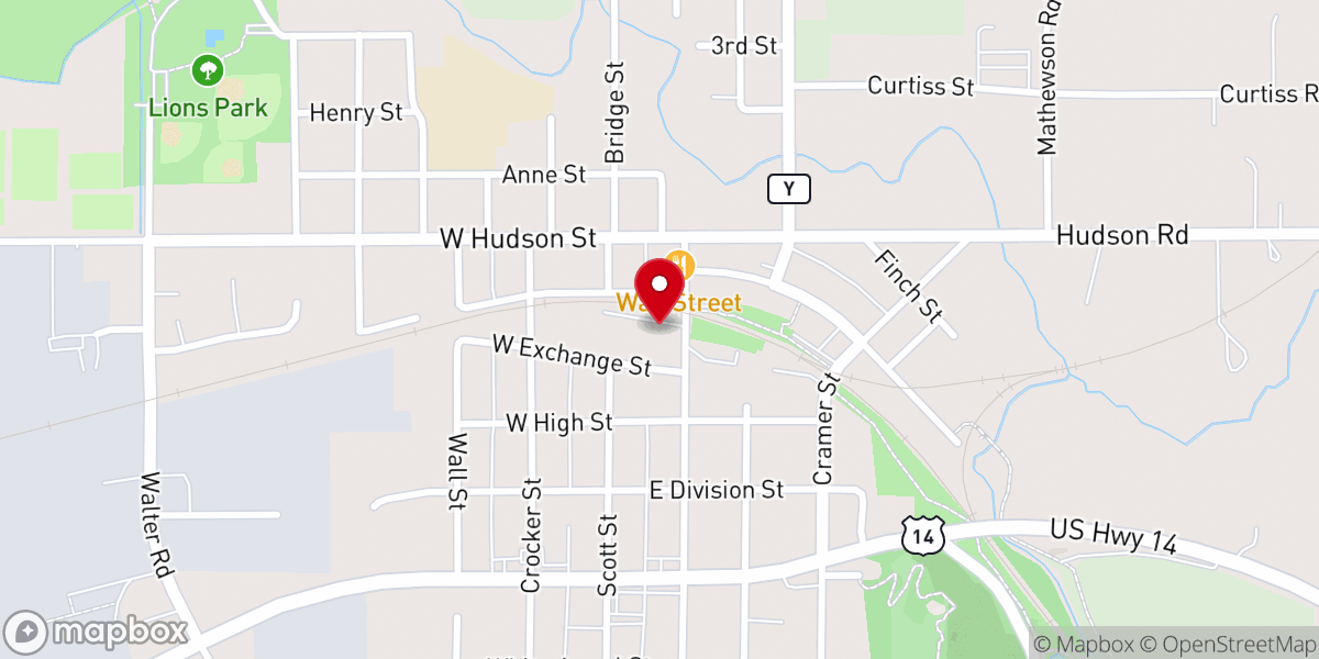 Map showing location of 2nd Chapter Resale