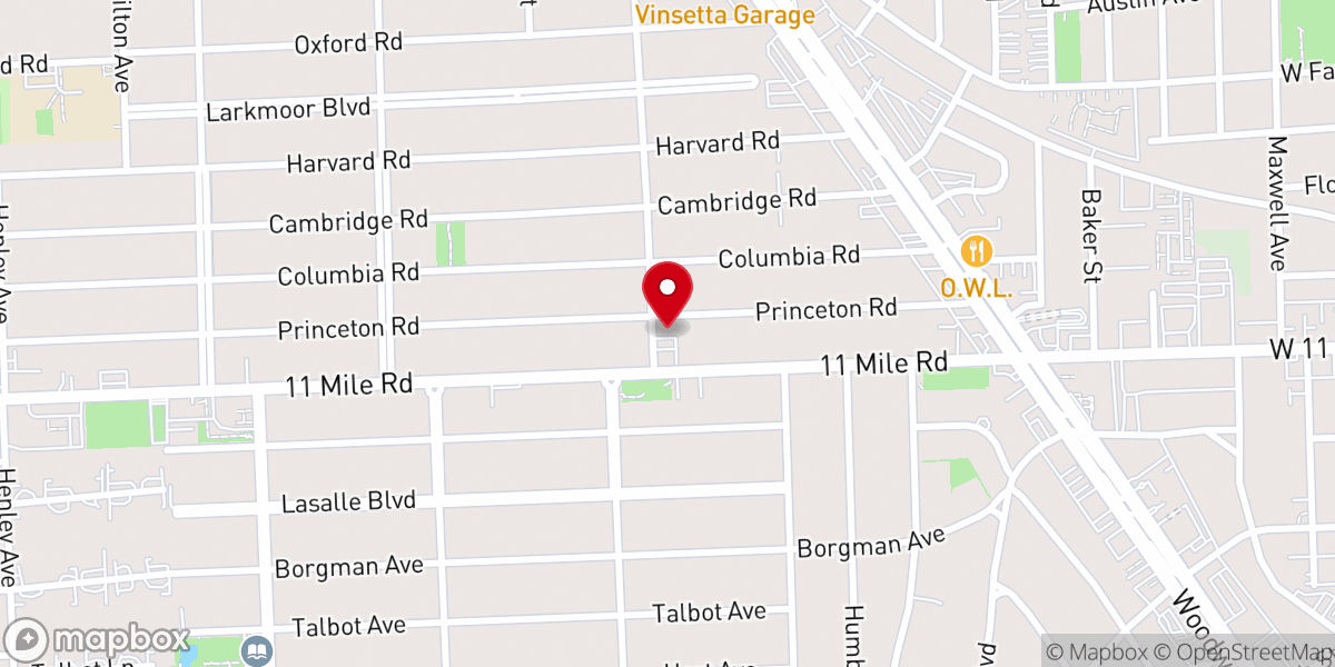 Map showing location of Moshiach Ministries Outreach