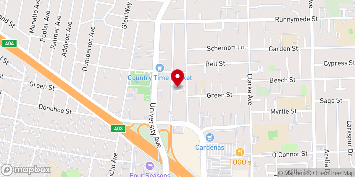 Map showing location of New Sweet Home