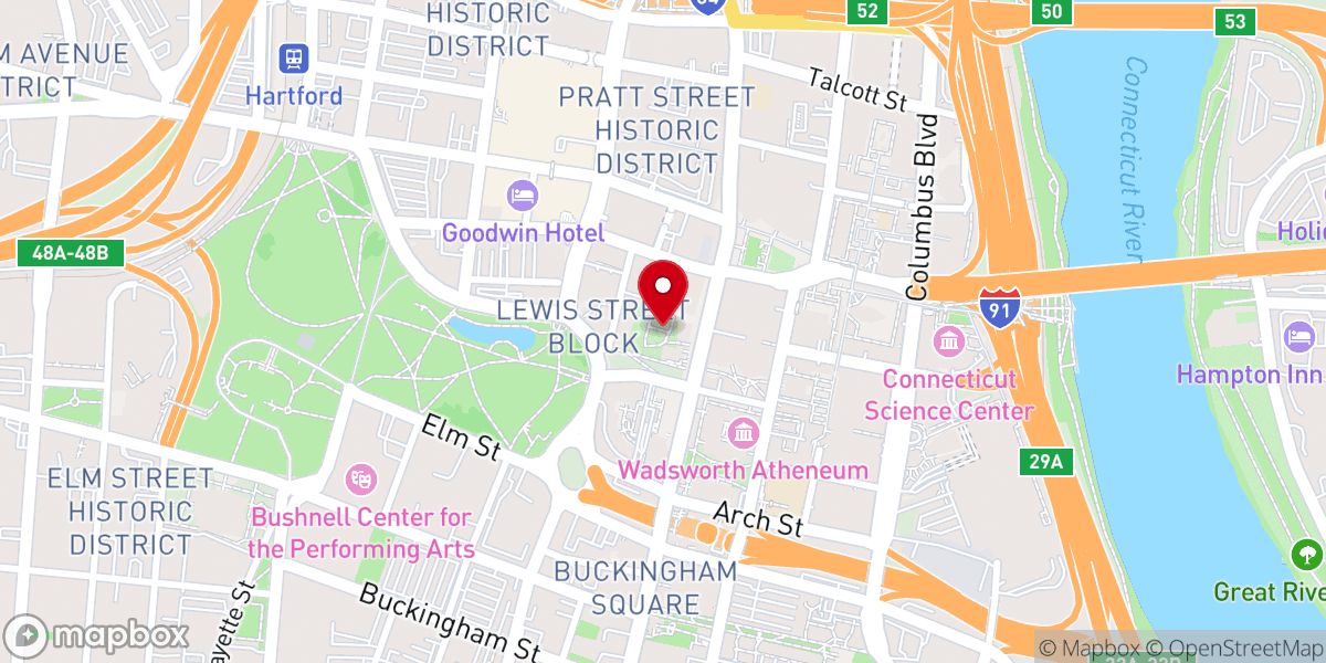Map showing location of Ancient Burial Ground