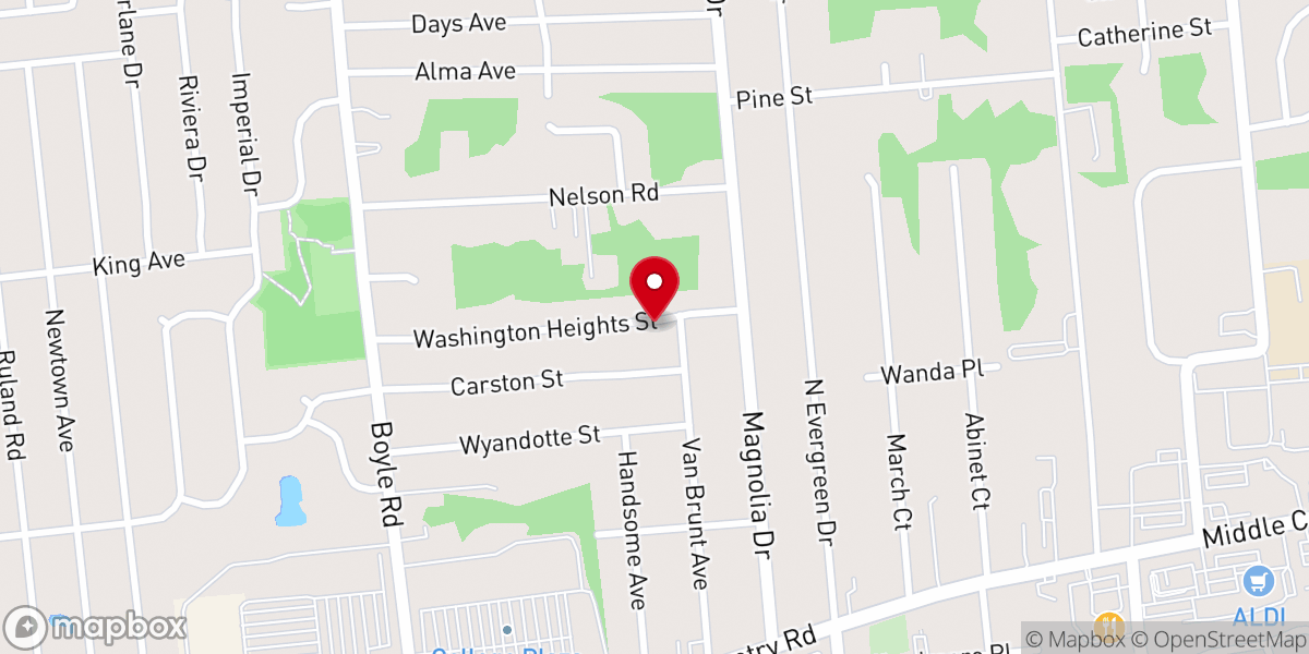 Map showing location of Living Epistles Ministries