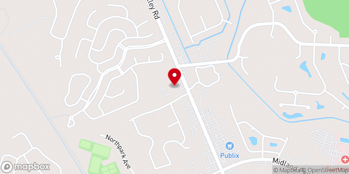 Map showing location of Fellowship of Oakbrook