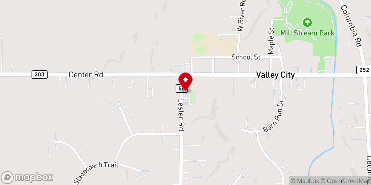Map showing location of St Paul Evangelical Lutheran