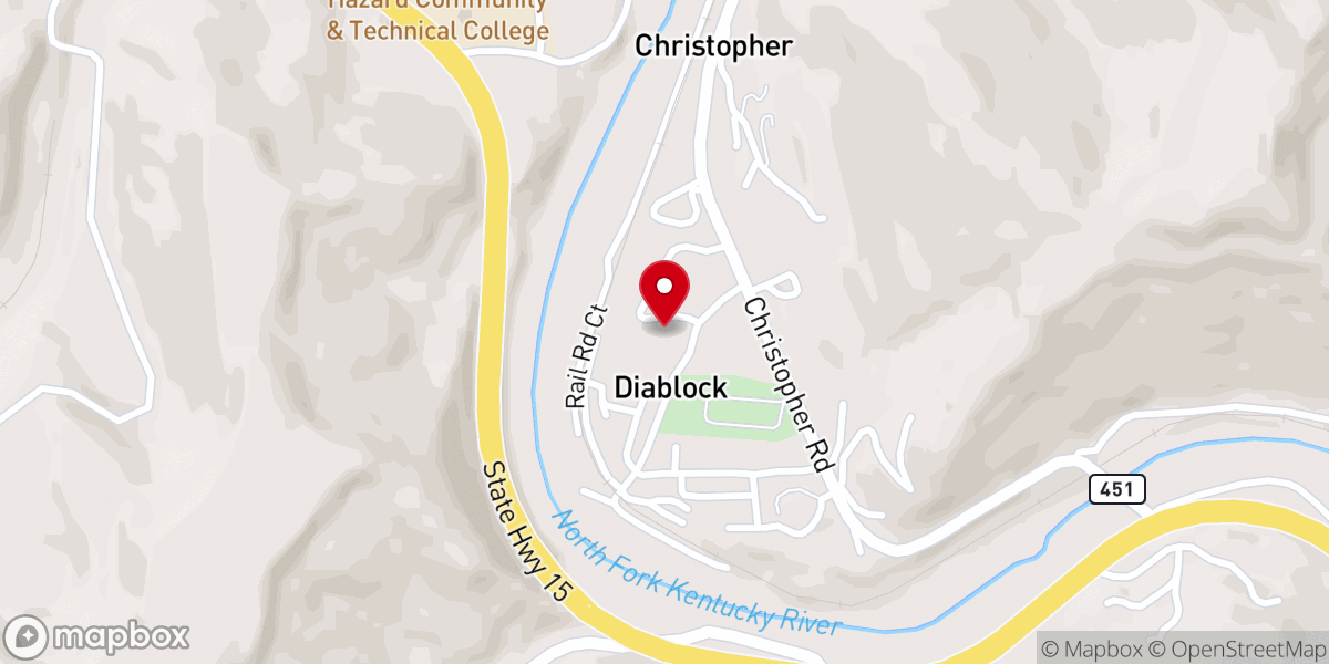 Map showing location of Summit Student Ministries