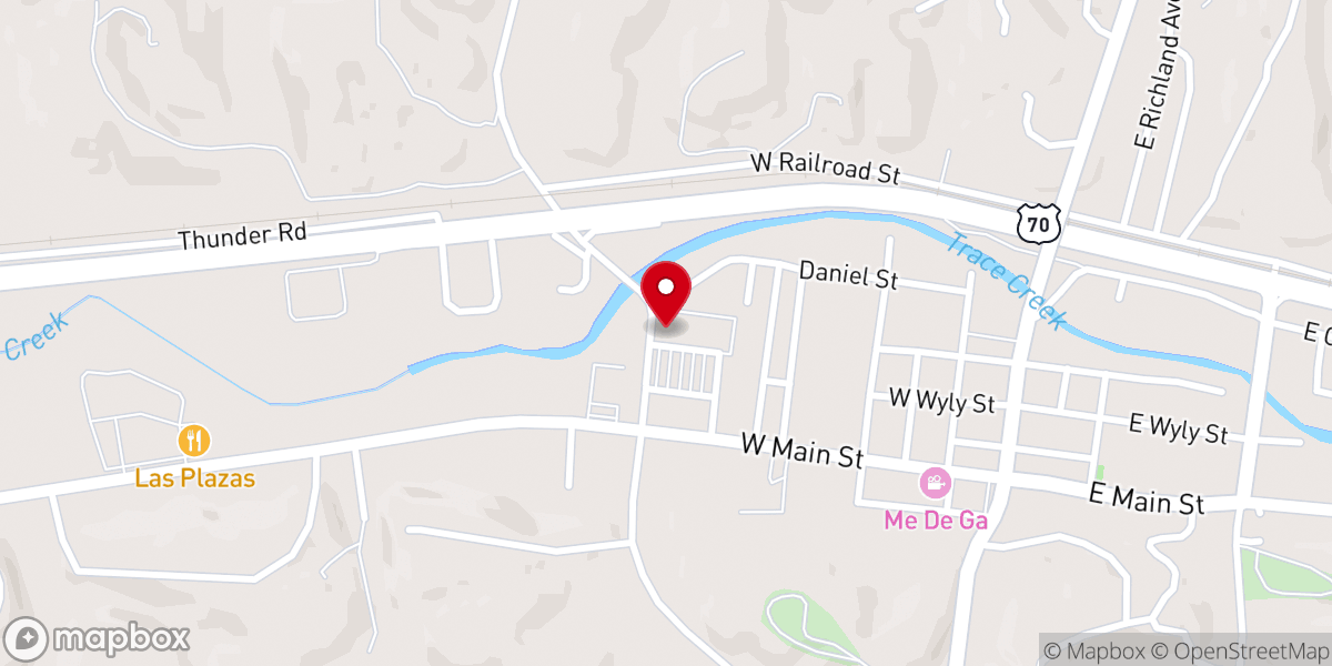 Map showing location of Waverly Cash Saver