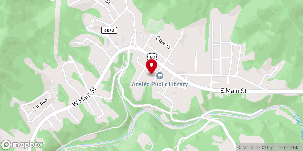 Map showing location of St Pauls United Methodist