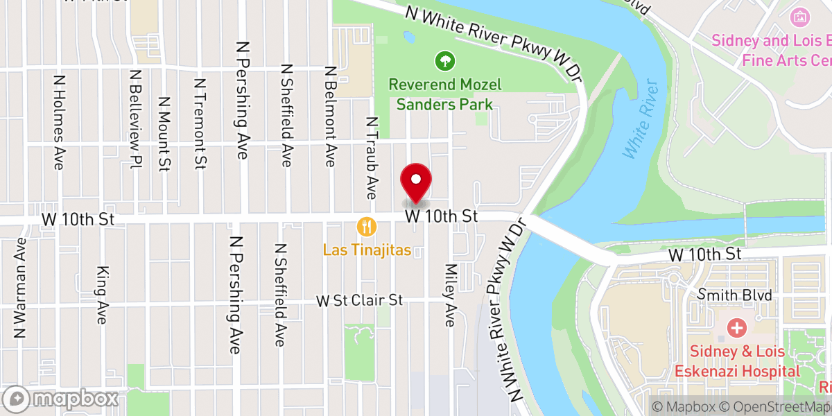 Map showing location of Free Church of God