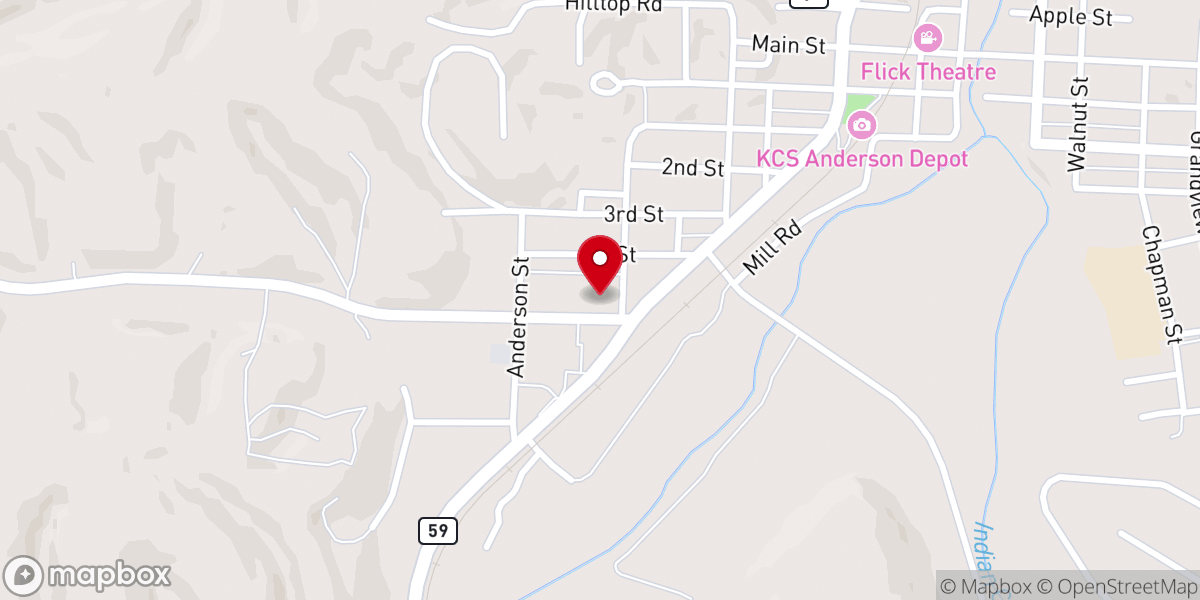 Map showing location of Front Yard Church