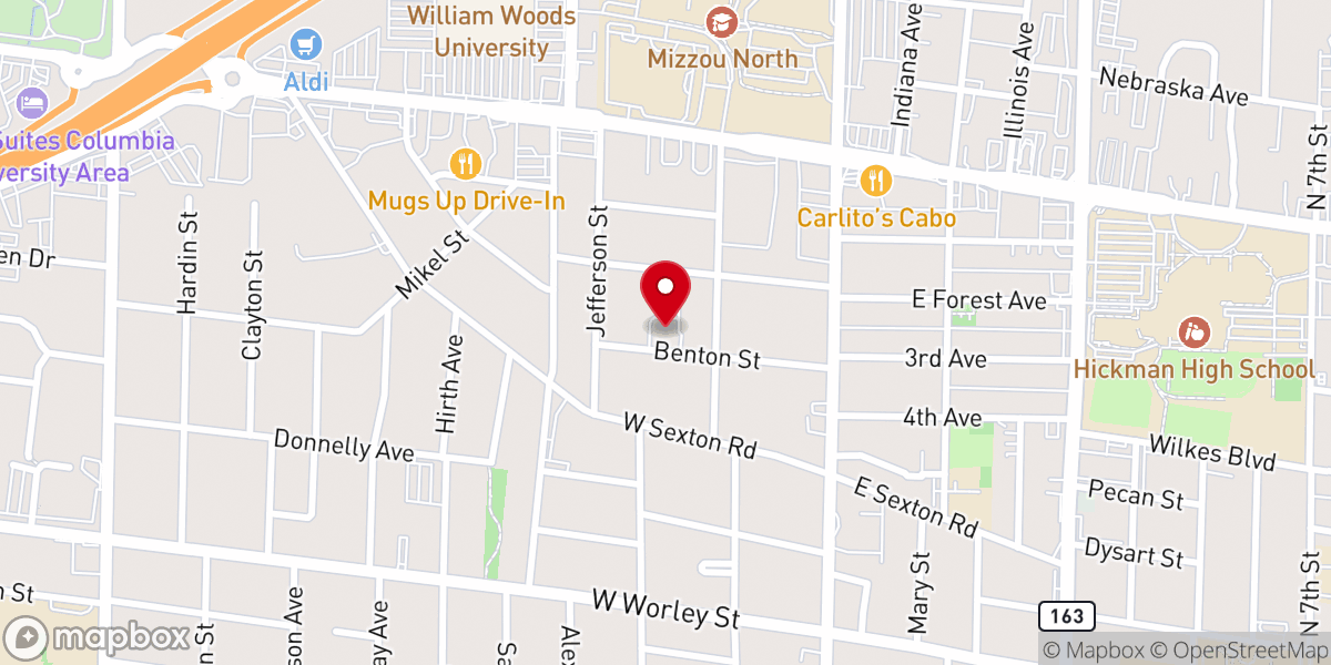 Map showing location of True Life Apostolic