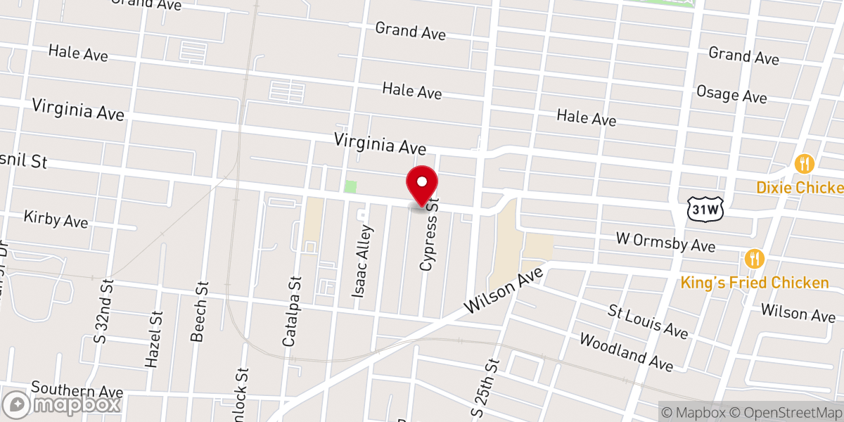 Map showing location of Church of Truth