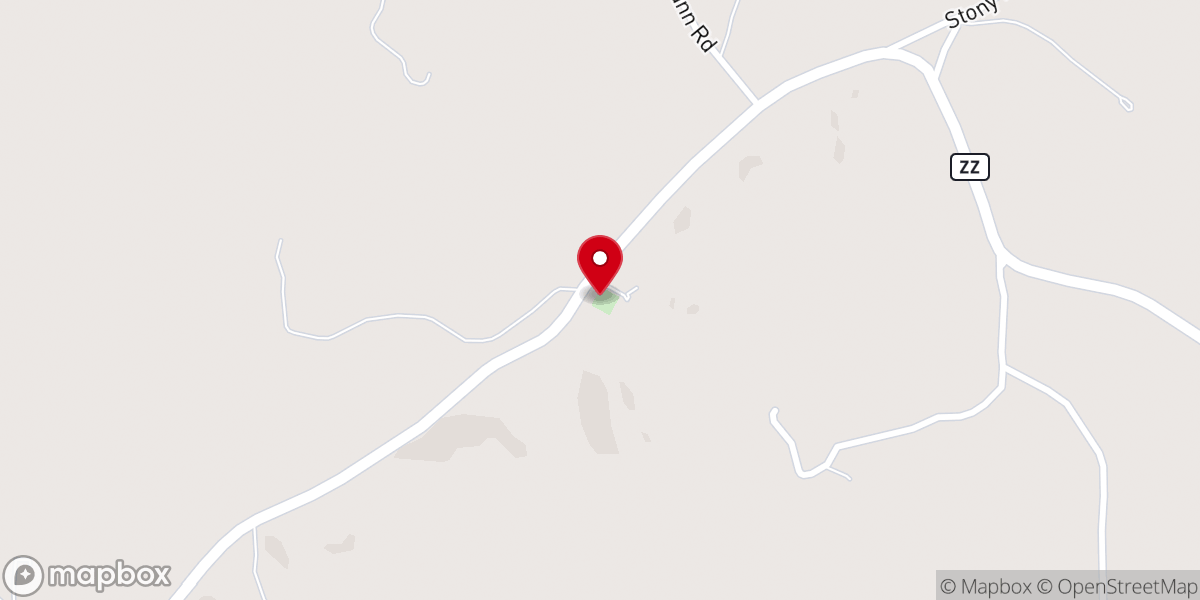 Map showing location of Beemont United Methodist church