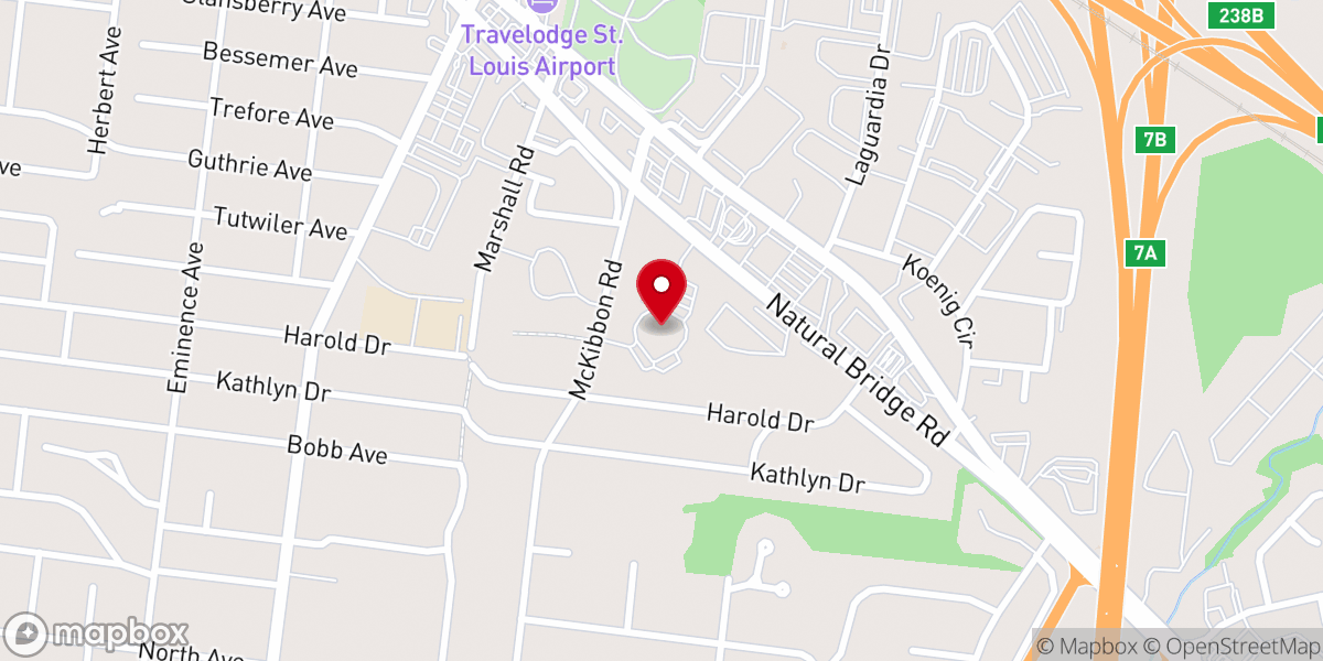 Map showing location of Prince of Peace Missionary Church