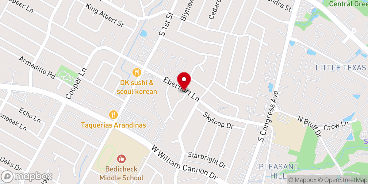 Map showing location of Templo Monte Horeb Asamblea de Dios