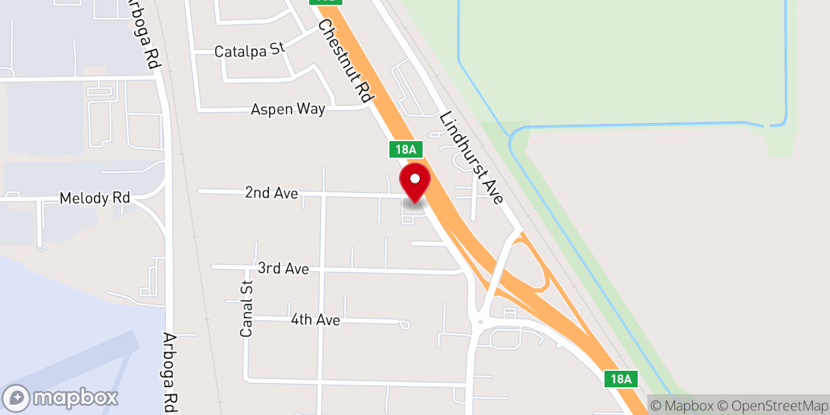 Map showing location of Iglesia cristiana Luz en el camino