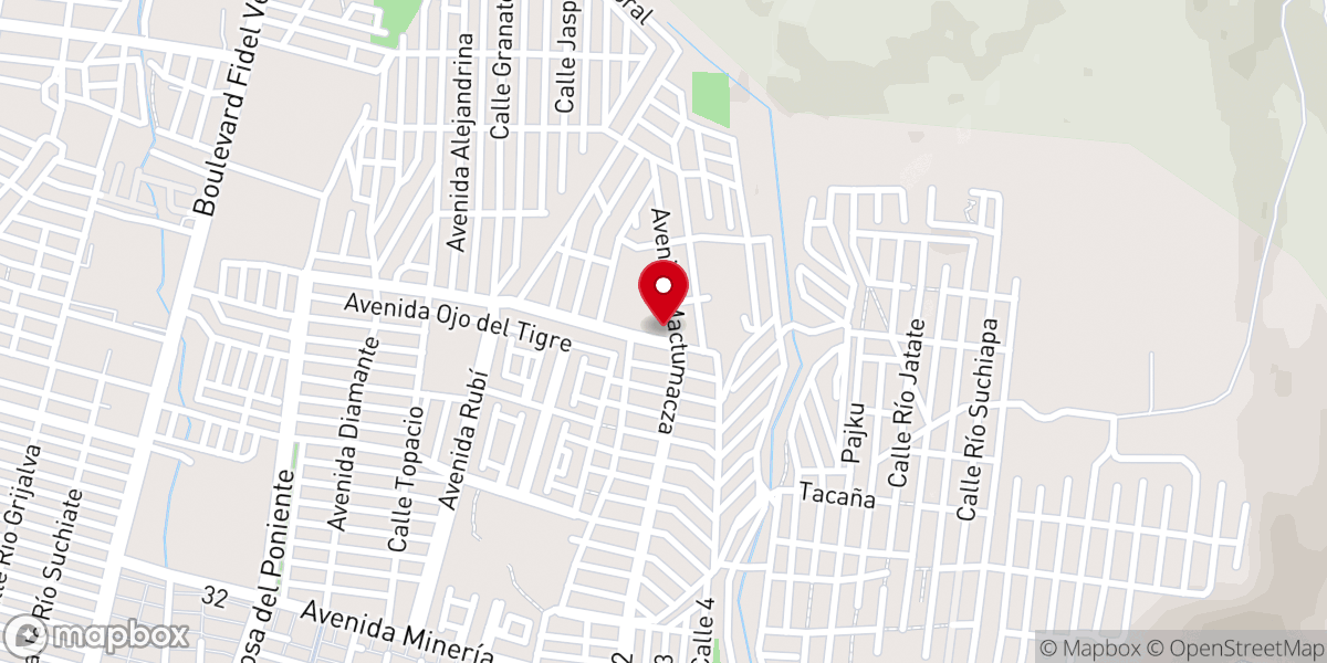 Map showing location of San Pedro Apóstol