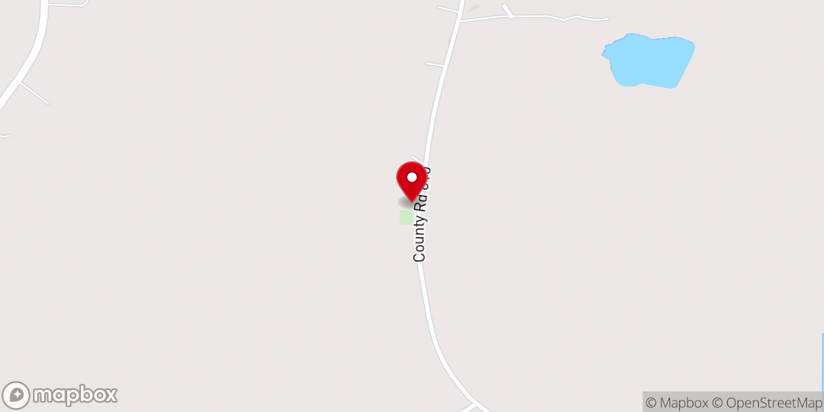 Map showing location of Pleasant Ridge Methodist Church