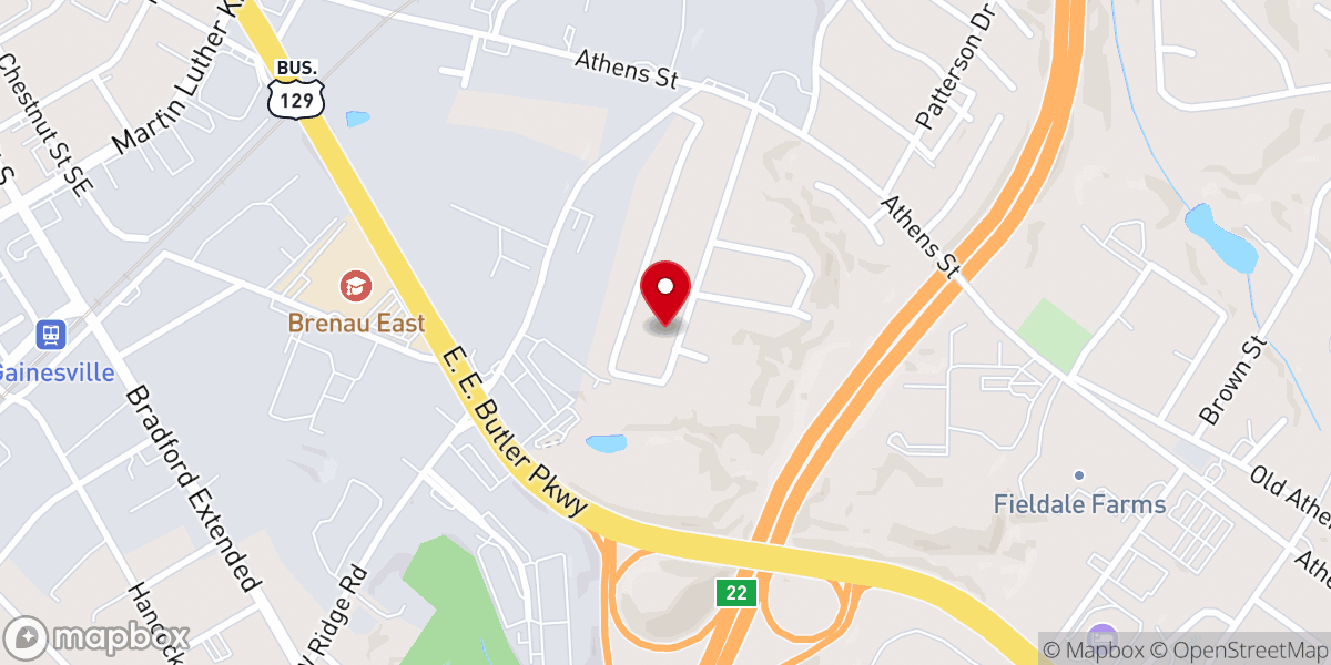 Map showing location of Greater A Manger Holiness Church