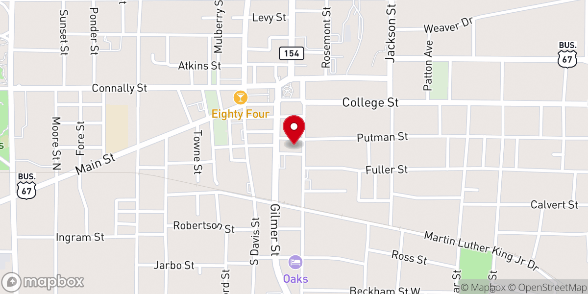 Map showing location of The ROC