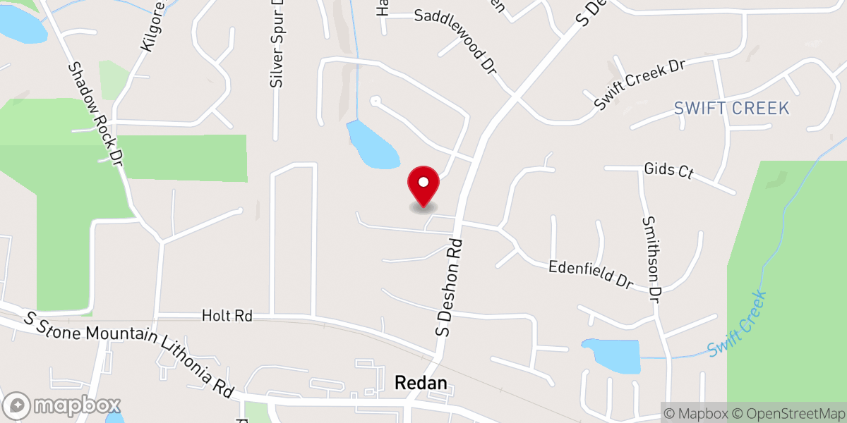 Map showing location of A New Thing Christian Church