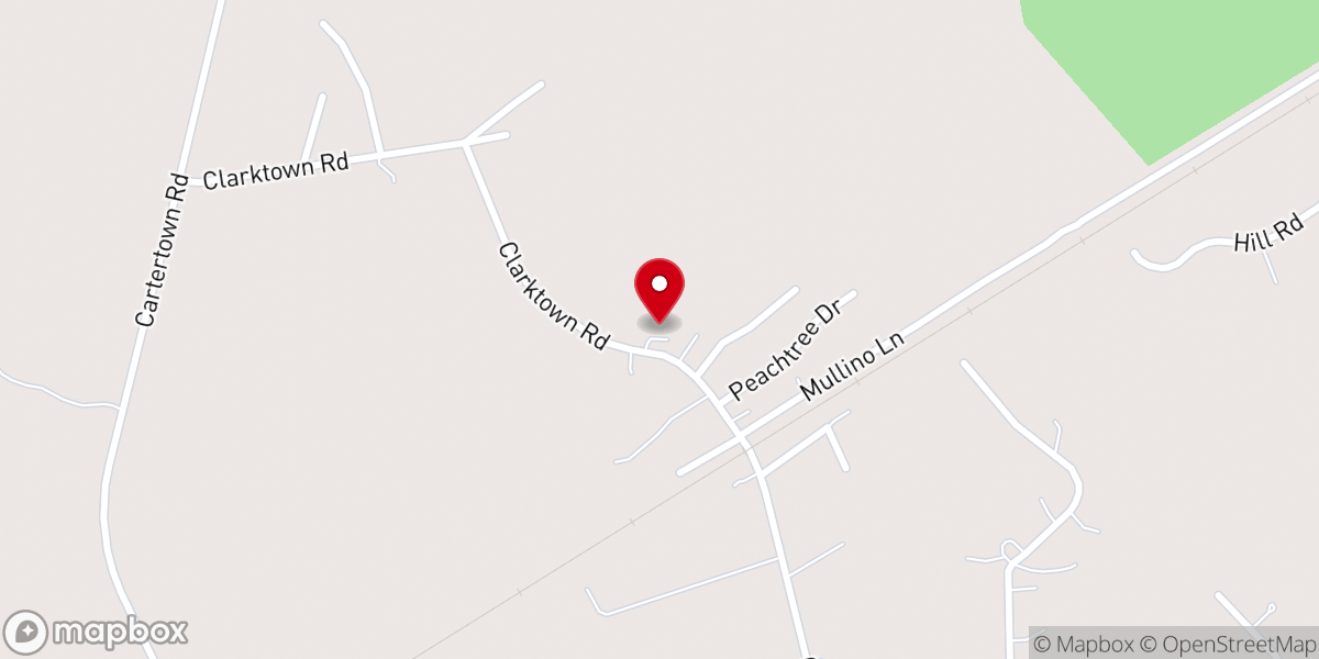 Map showing location of Emmanuel Christian Church