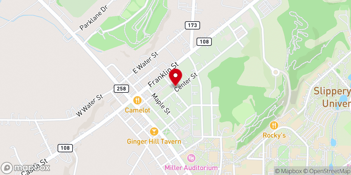Map showing location of Gateway Church (EPC) Office and Counseling Center