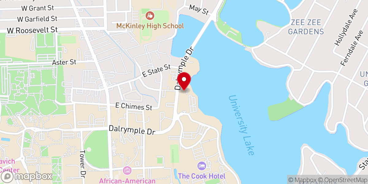 Map showing location of Institute of Religion - The Church of Jesus Christ of Latter-day Saints