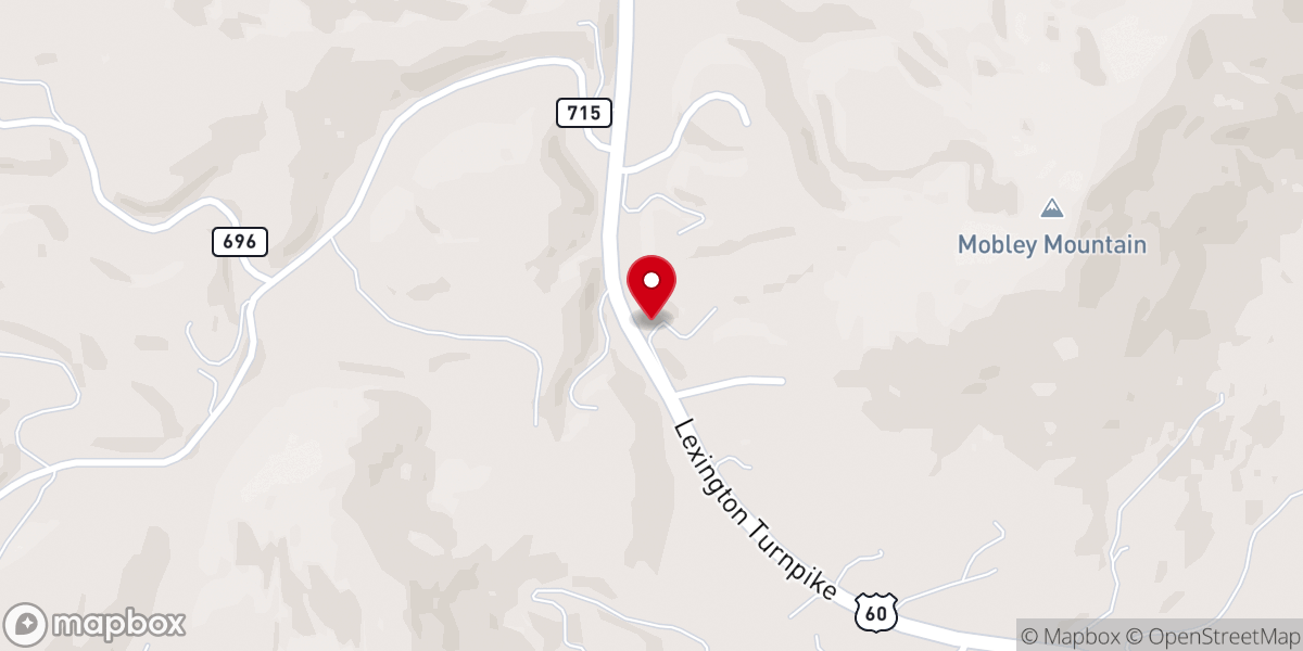 Map showing location of St Marks Baptist Church