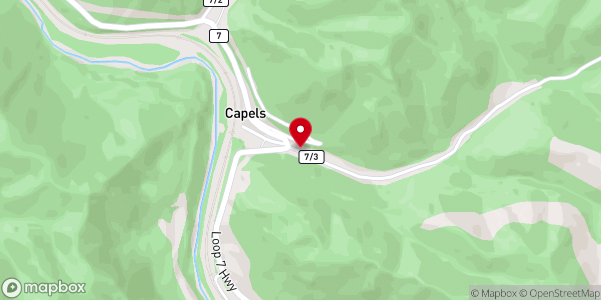 Map showing location of ROYAL MISS. BAP. CHURCH