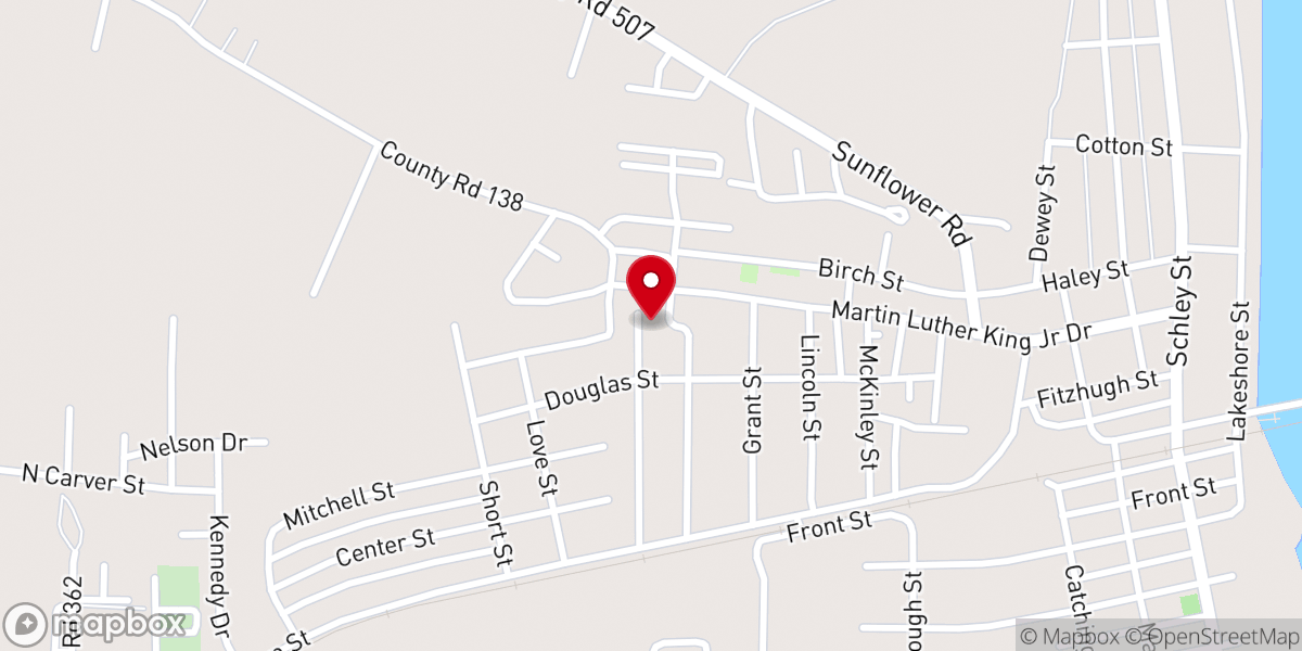 Map showing location of St Rest Church-God In Christ