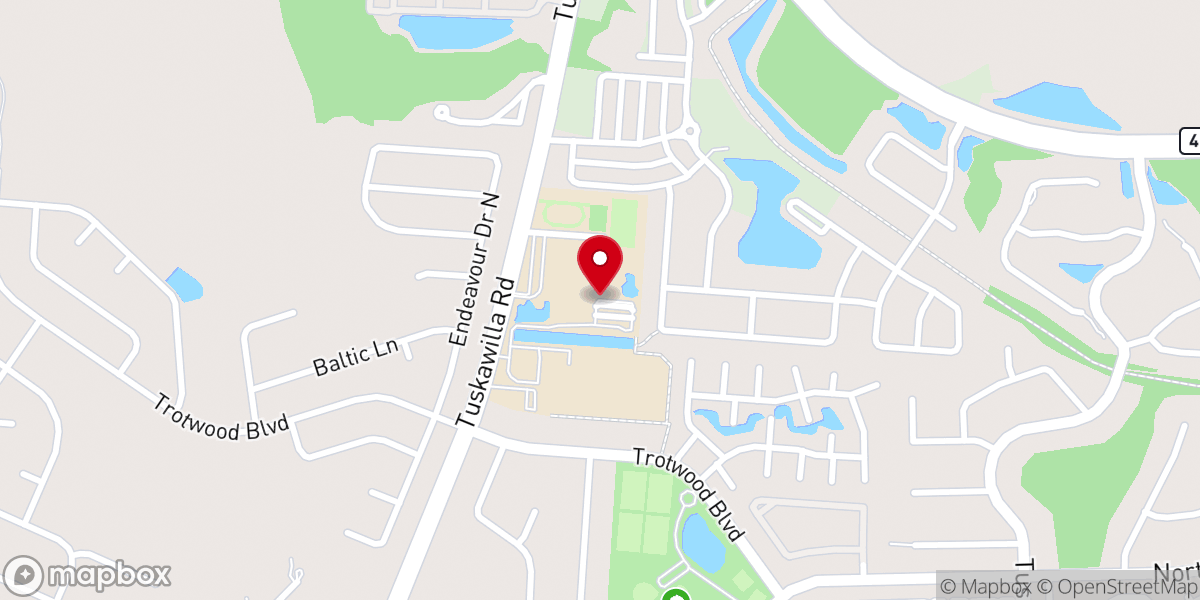 Map showing location of Church of the Commons