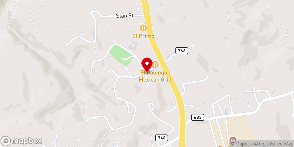 Map showing location of New Day Worship
