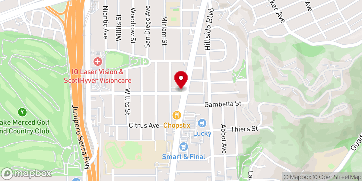 Map showing location of Living Word Church-God-Christ