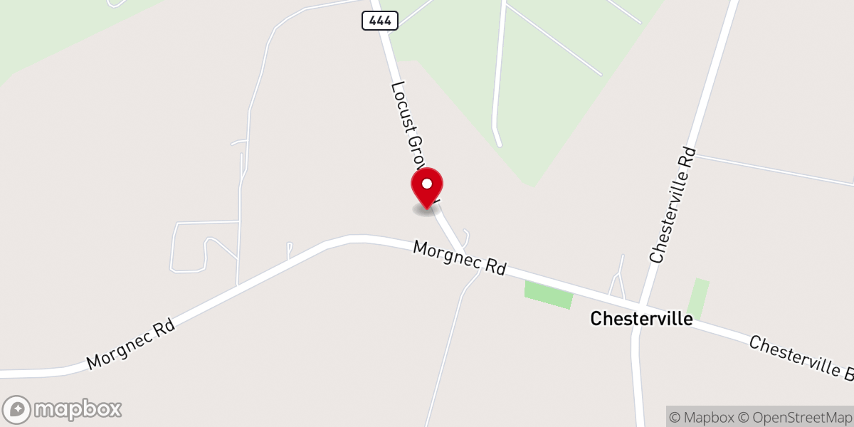 Map showing location of M.E. Church (Col.), 1860