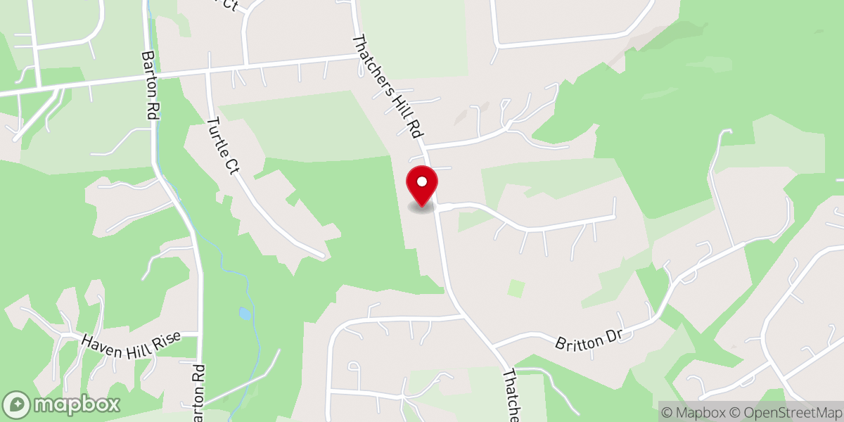 Map showing location of United Church