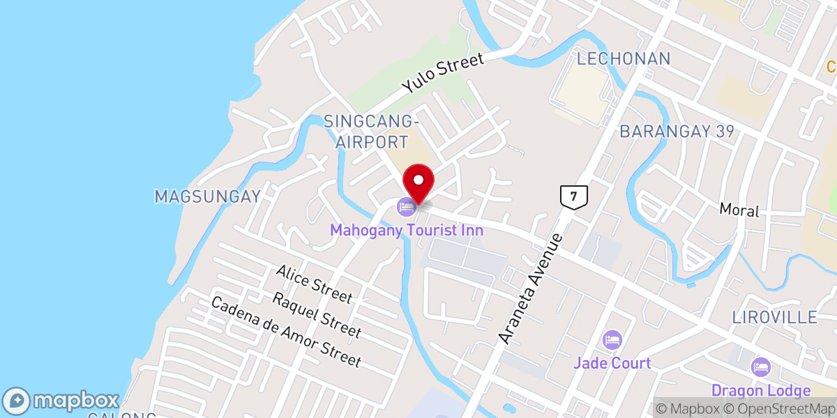 Map showing location of Open Door Bible Baptist Church