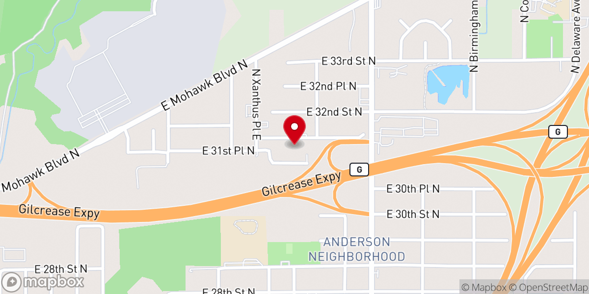 Map showing location of Church of the Living God