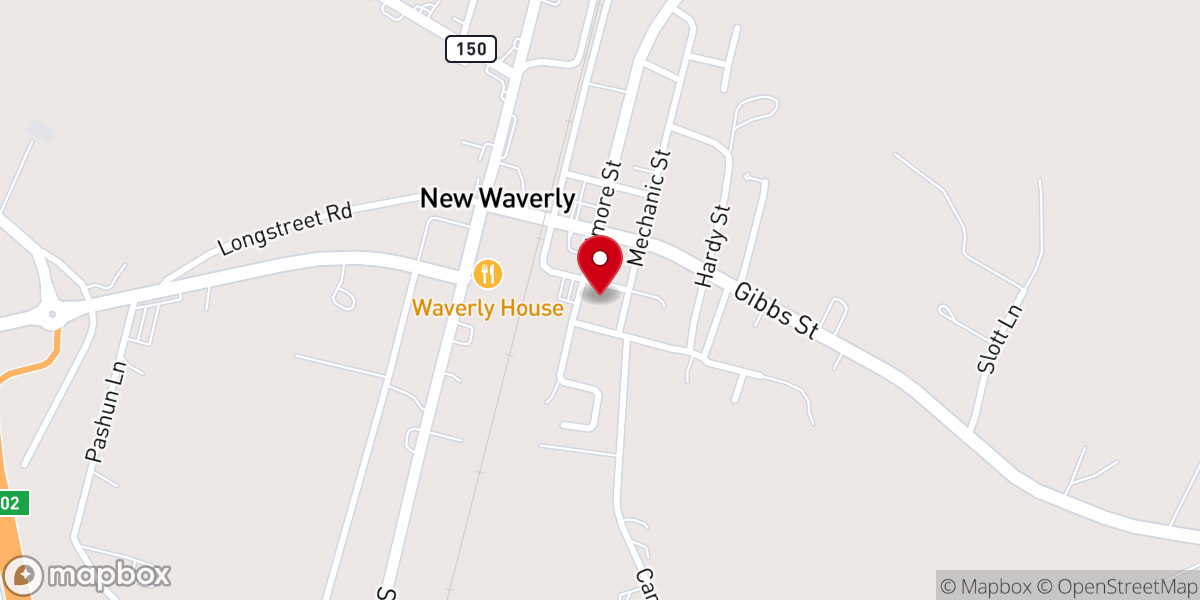 Map showing location of St Joseph Catholic Church