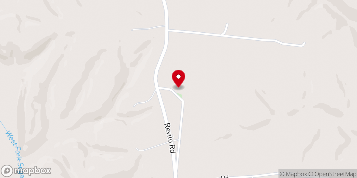 Map showing location of Trinity Life Tabernacle