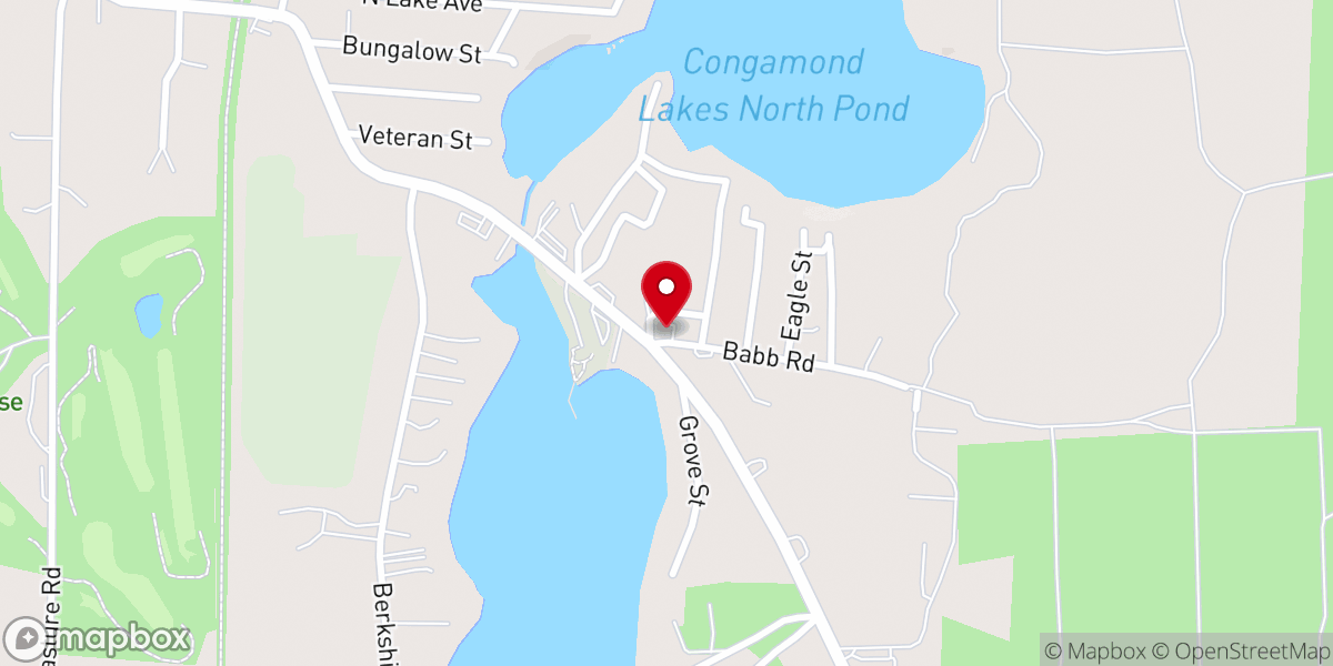 Map showing location of The Bar Shoppe