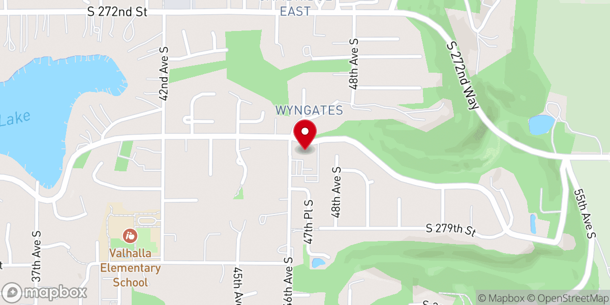 Map showing location of Seattle Central Korean Seventh-day Adventist Church