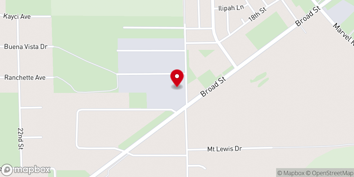 Map showing location of Fellowship Baptist Mission