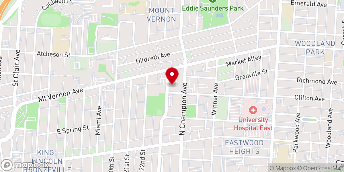 Map showing location of Church of God & Saints of Christ