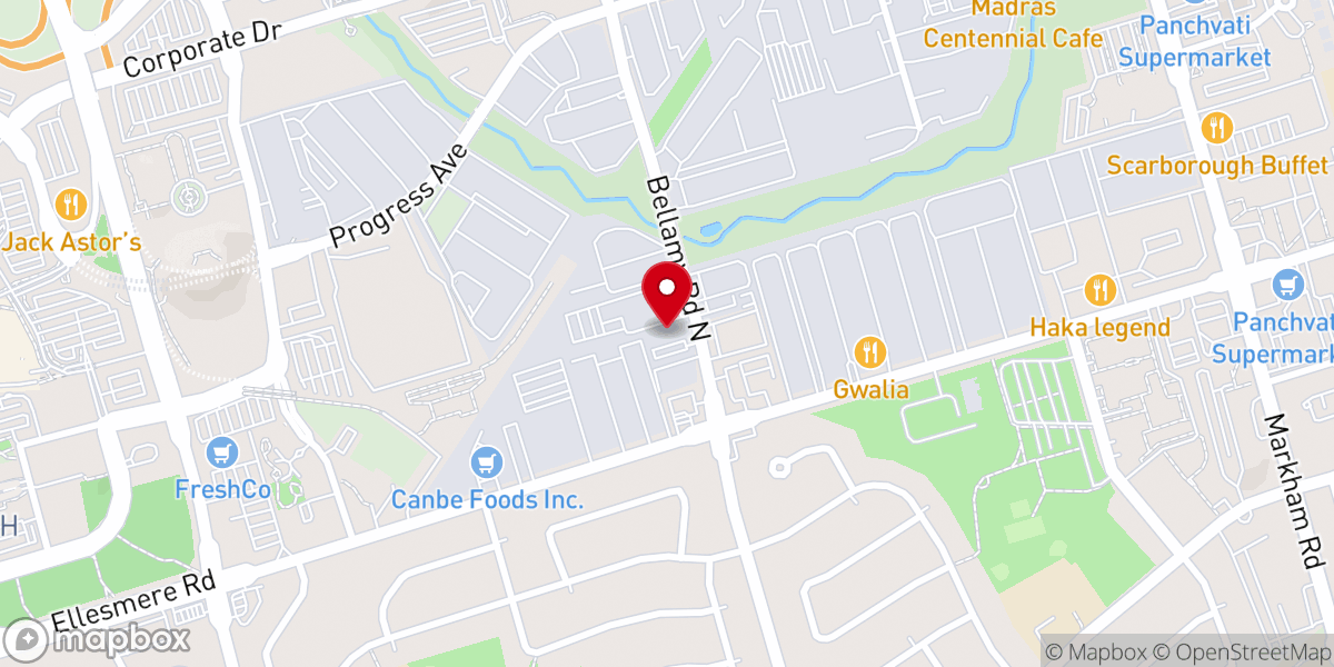 Map showing location of The Master's House Bible Fellowship
