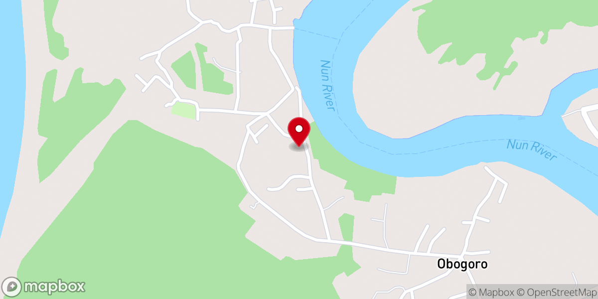 Map showing location of Divine Apostolic Ark of God Outreach Inc