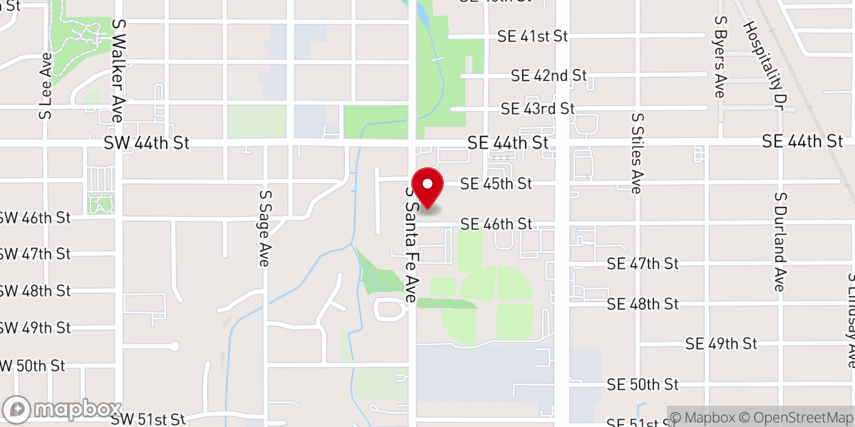 Map showing location of Iglesia Pentecostal Unida Hispana,Inc #1